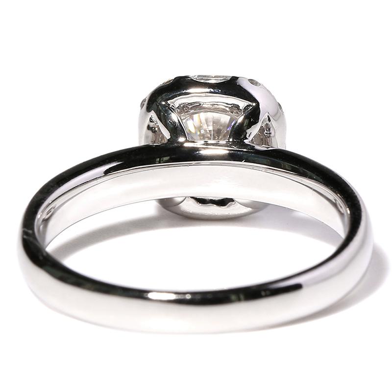 925 Silver Sterling 1ct Round Cut CZ Halo Ring 3