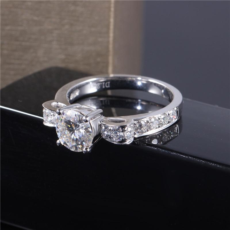 925 Sterling Silver Round  Cut CZ Classic bow-knot Ring 7