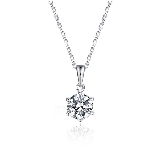 925 Sterling Silver Classic Pendant Necklace 1