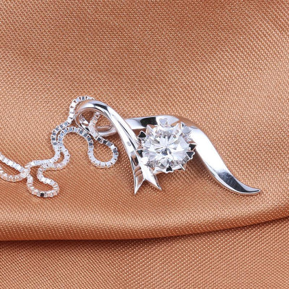 925 Sterling Silver Fashion Pendant Necklace 4