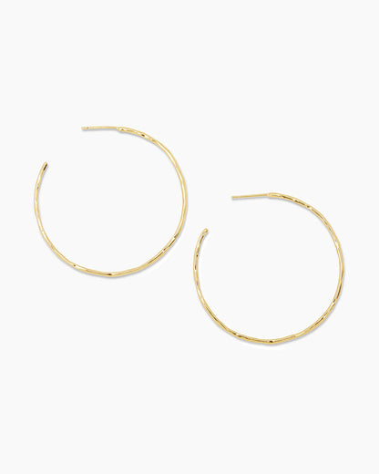 925 Sterling Silver Taner Hoops 1