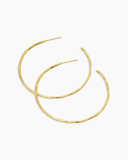 925 Sterling Silver Taner Hoops 3