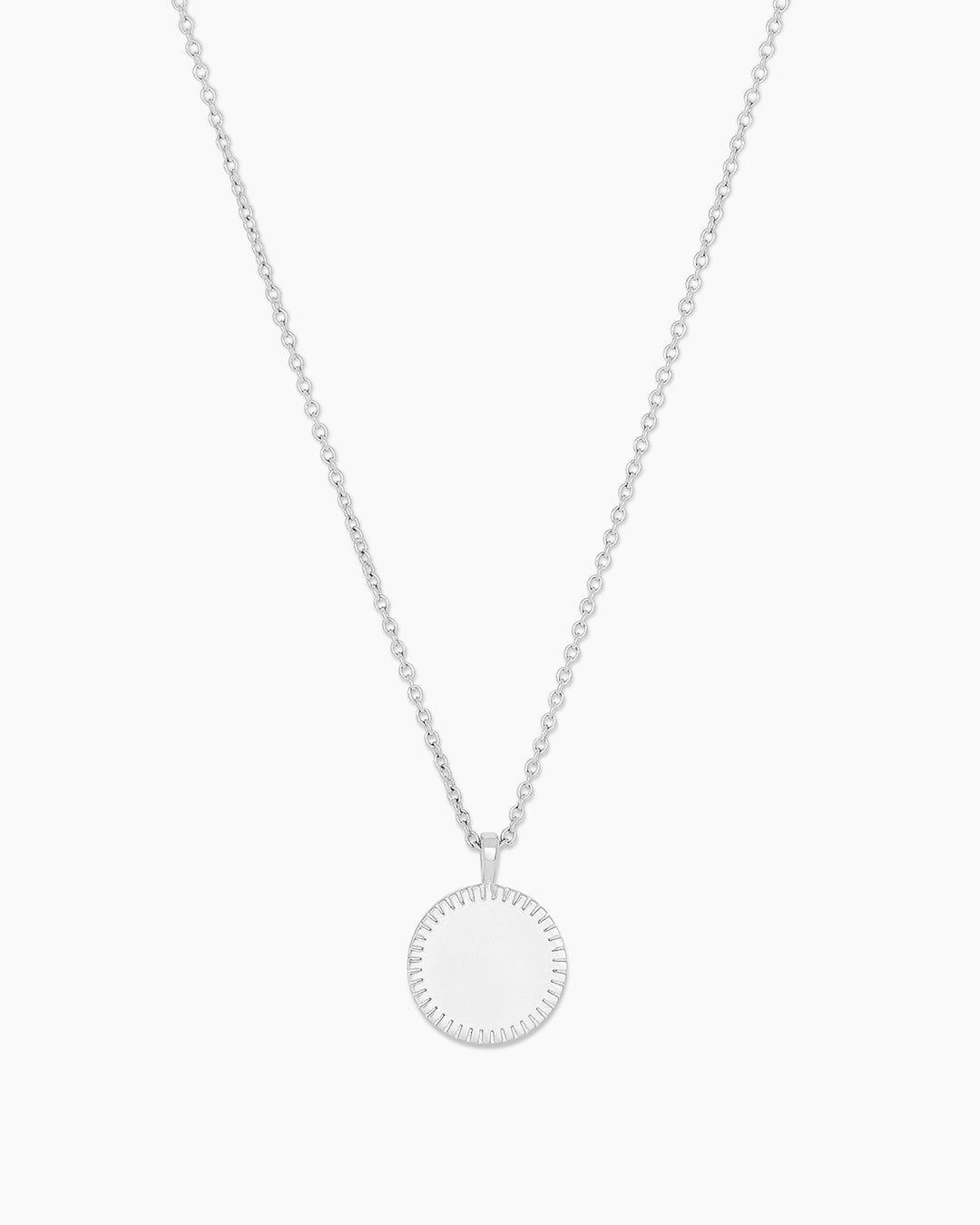 925 Sterling Silver Bespoke Coin Necklace (silver) 1