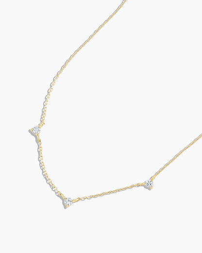 925 Sterling Silver Diamond Eve Necklace 3