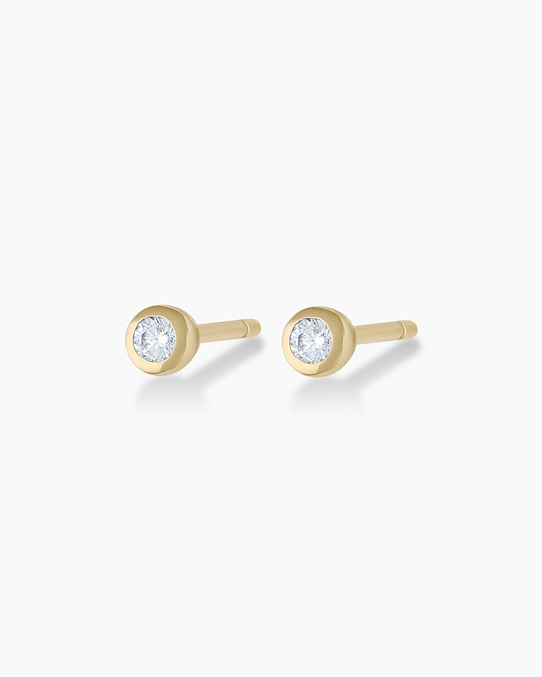 925 Sterling Silver Classic Diamond Studs Earring 1