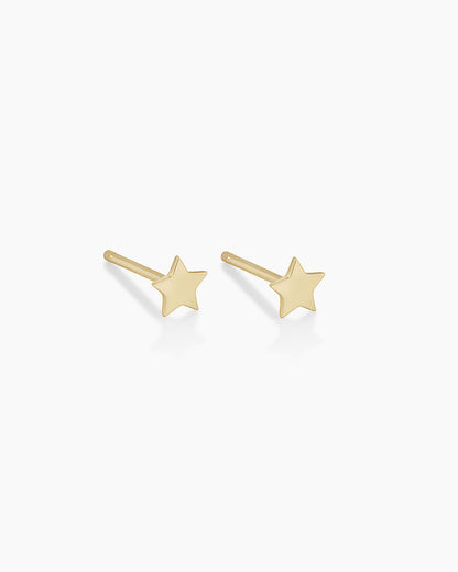 925 Sterling Silver Star Studs 4