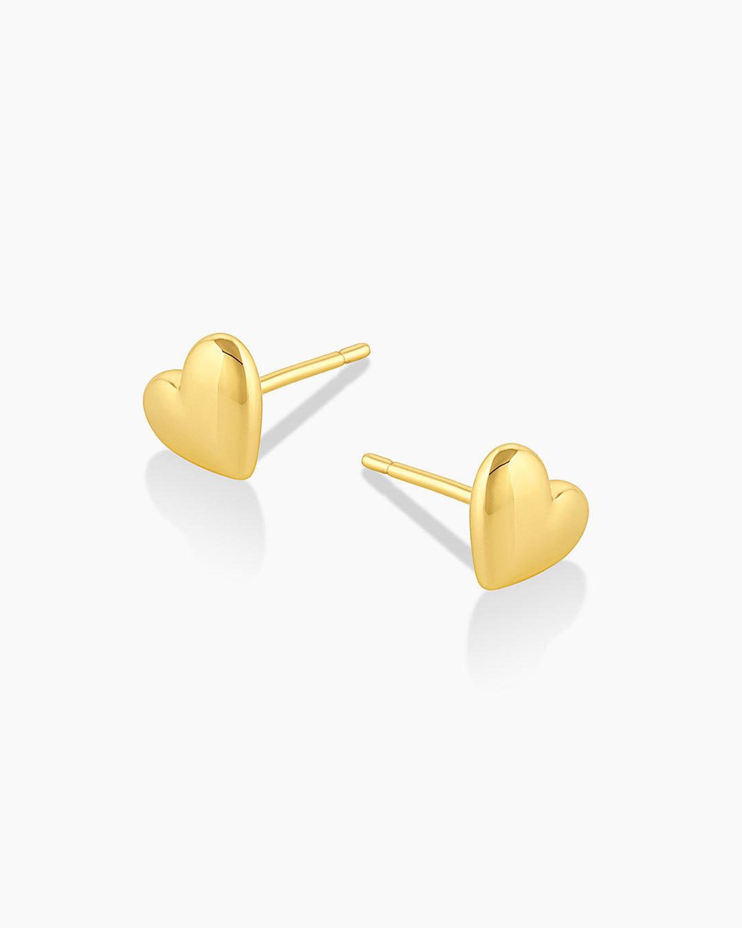 925 Sterling Silver Lou Heart Studs 4