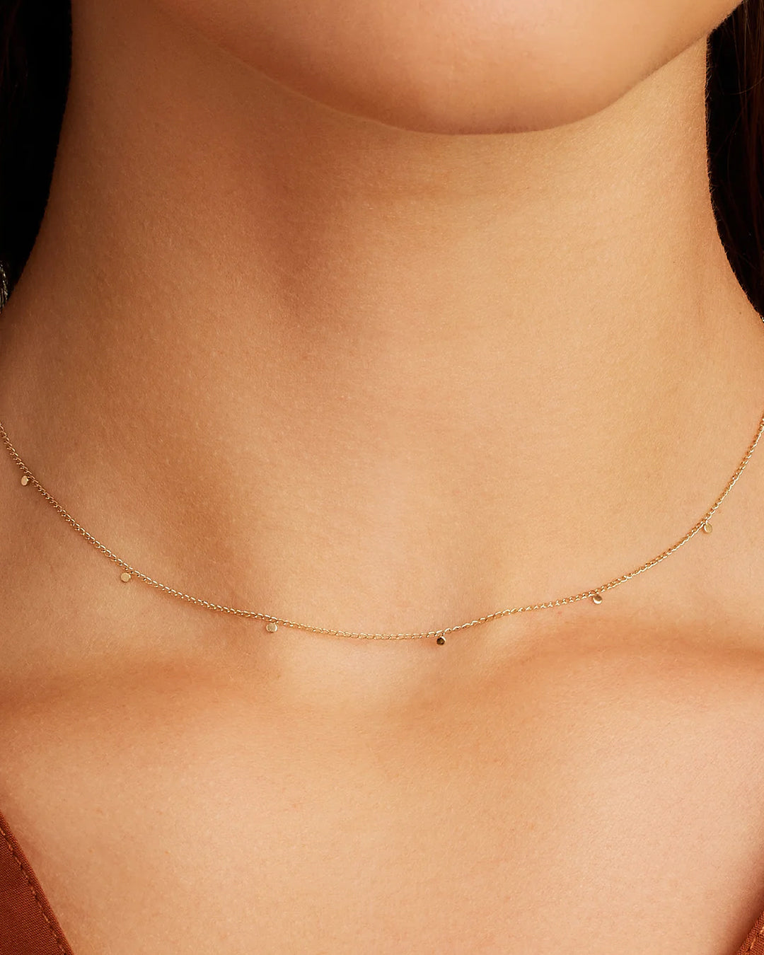 925 Sterling Silver Flutter Choker 2