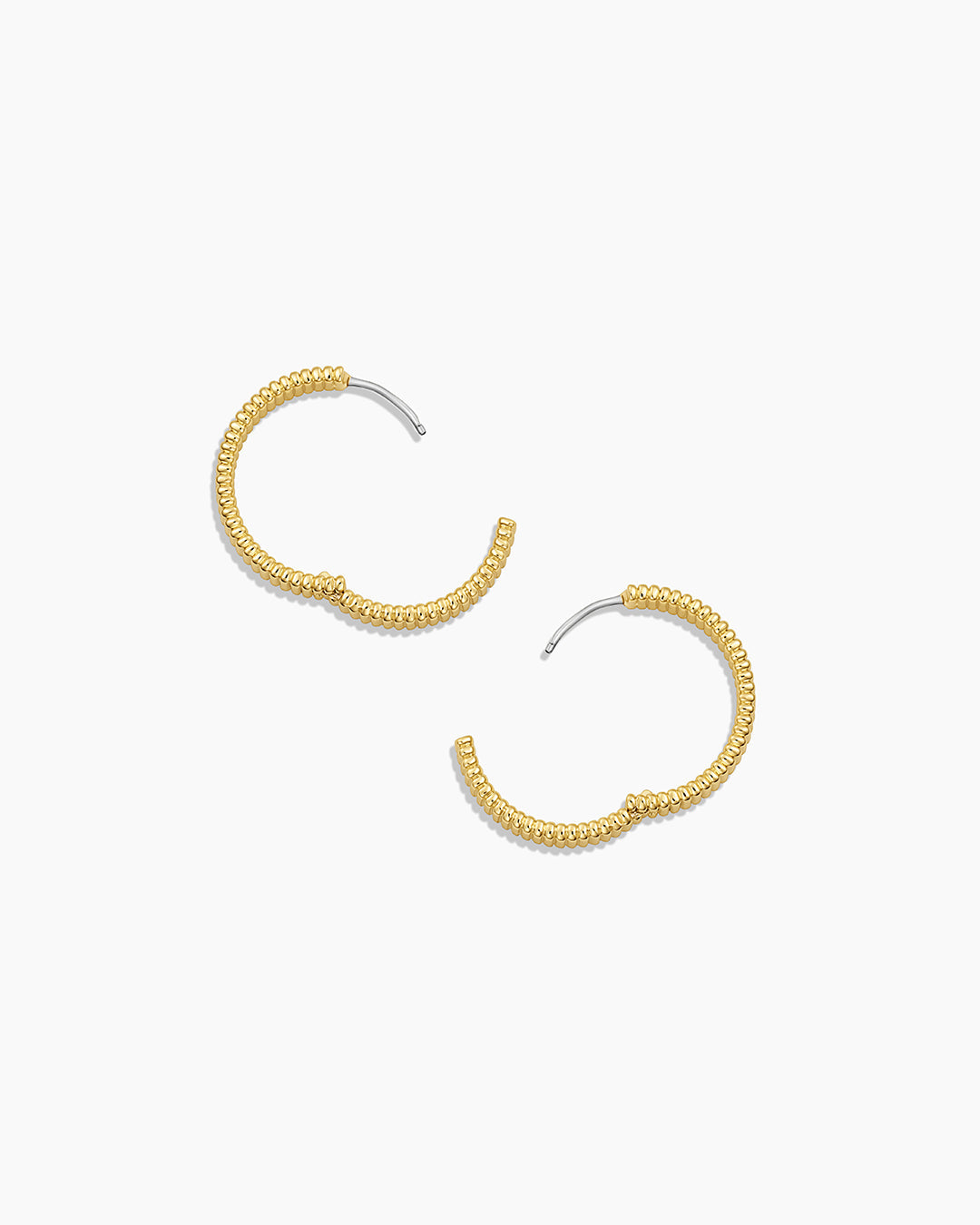 925 Sterling Silver Catalina Hoops Earrings 5