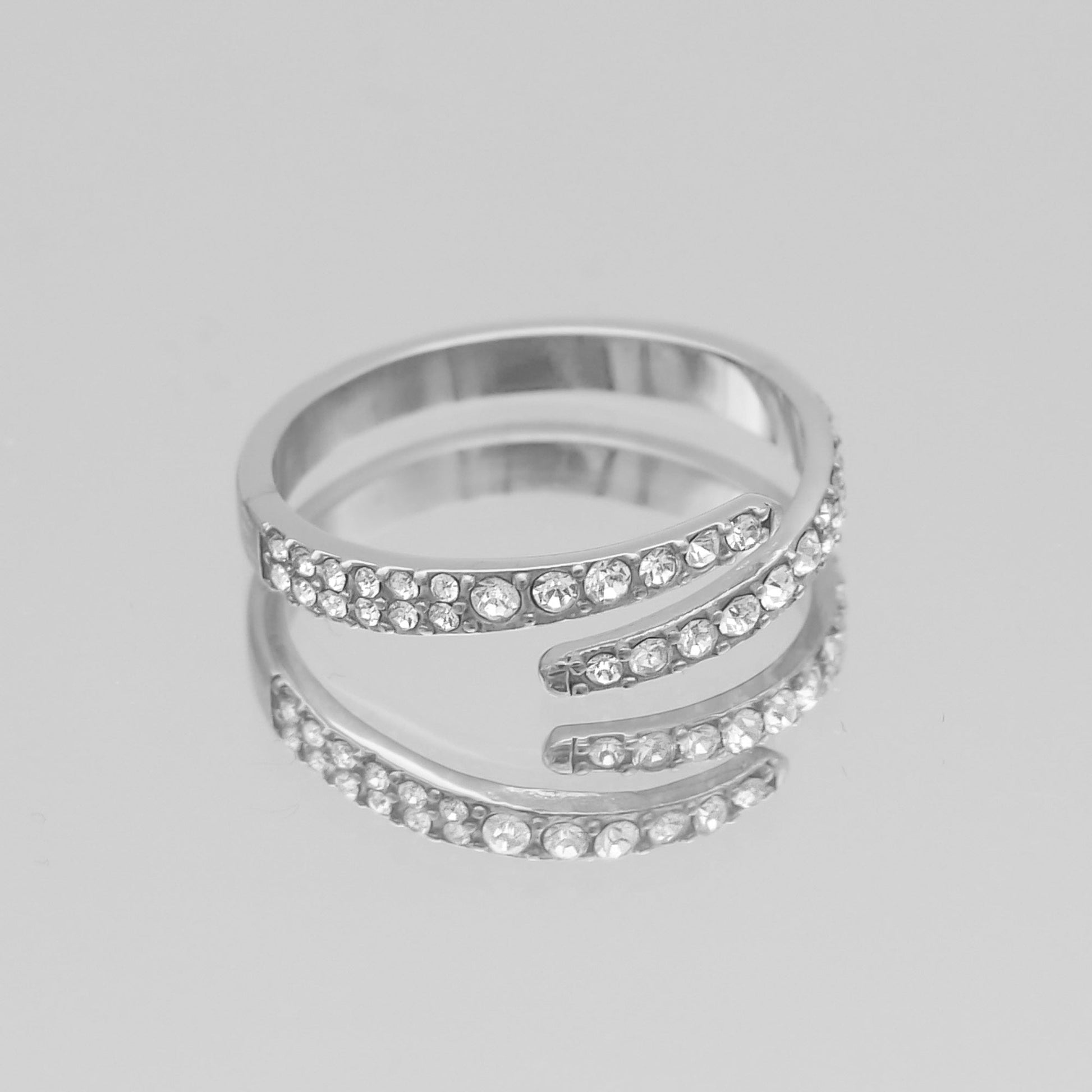 925 Sterling Silver Anika Band Ring 9