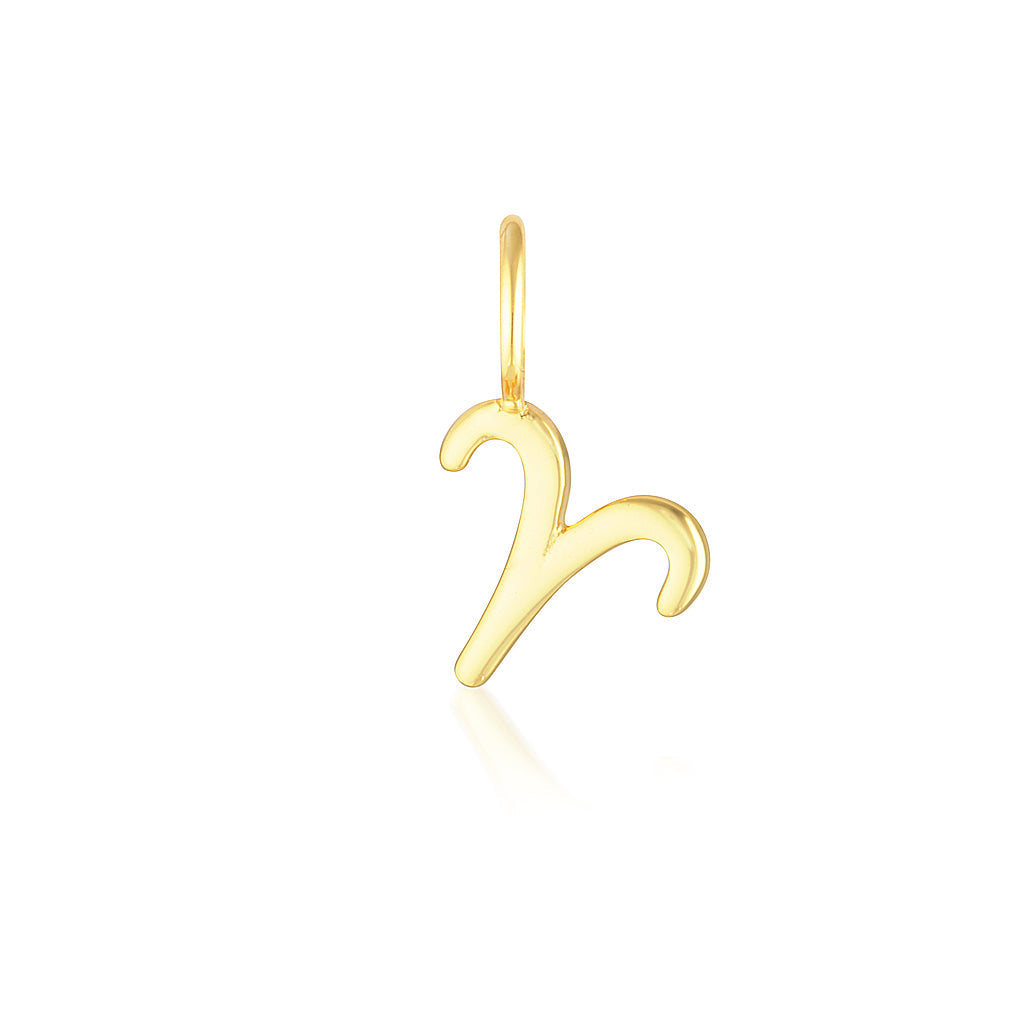 925 Sterling Silver Aries Charm 3