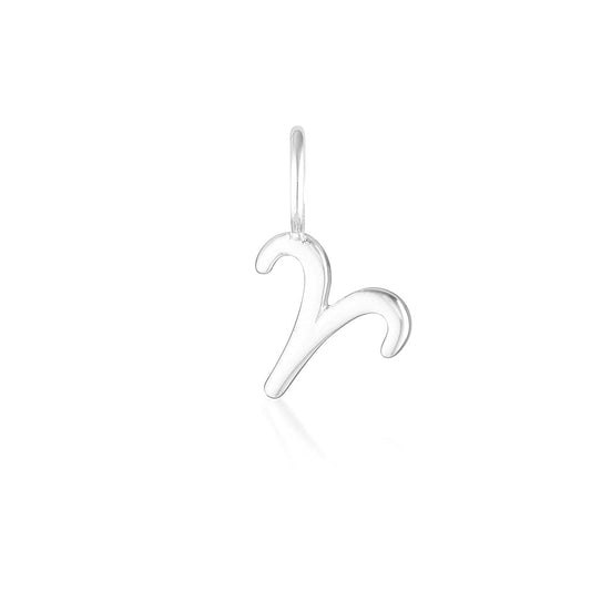 925 Sterling Silver Aries Charm 1