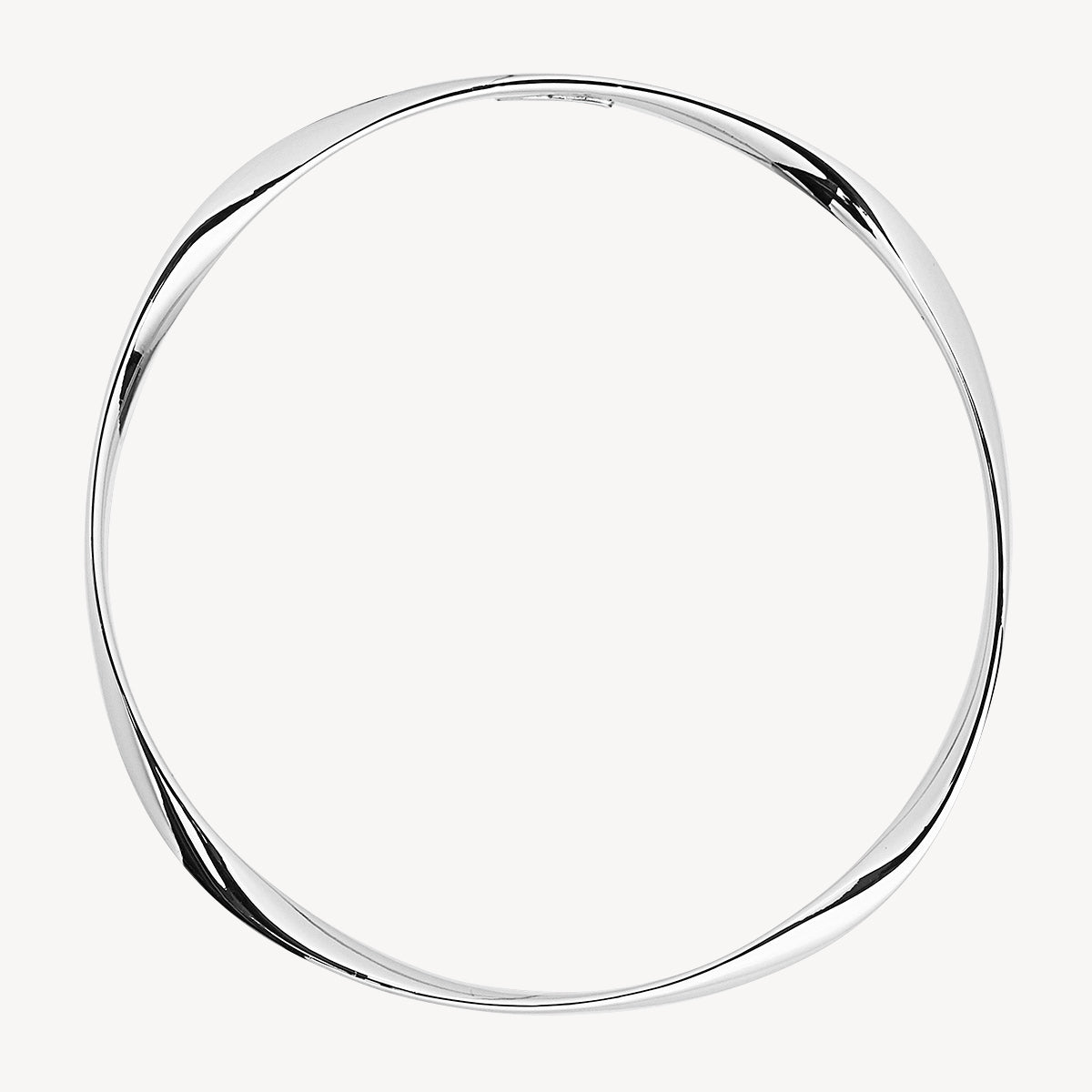 65mm Garden of Eden Silver Bangle Bracelets 9