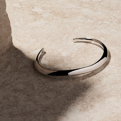 Dune Cuff Silver Bracelets 4