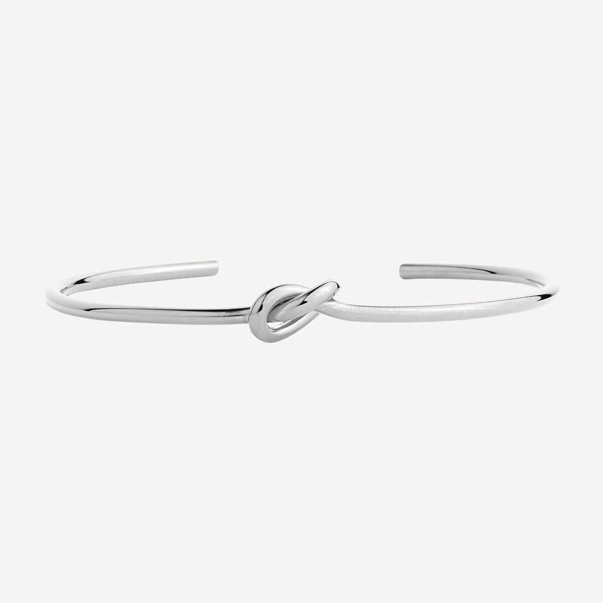 50mm Nature’s Knot Cuff Silver Bracelets 4