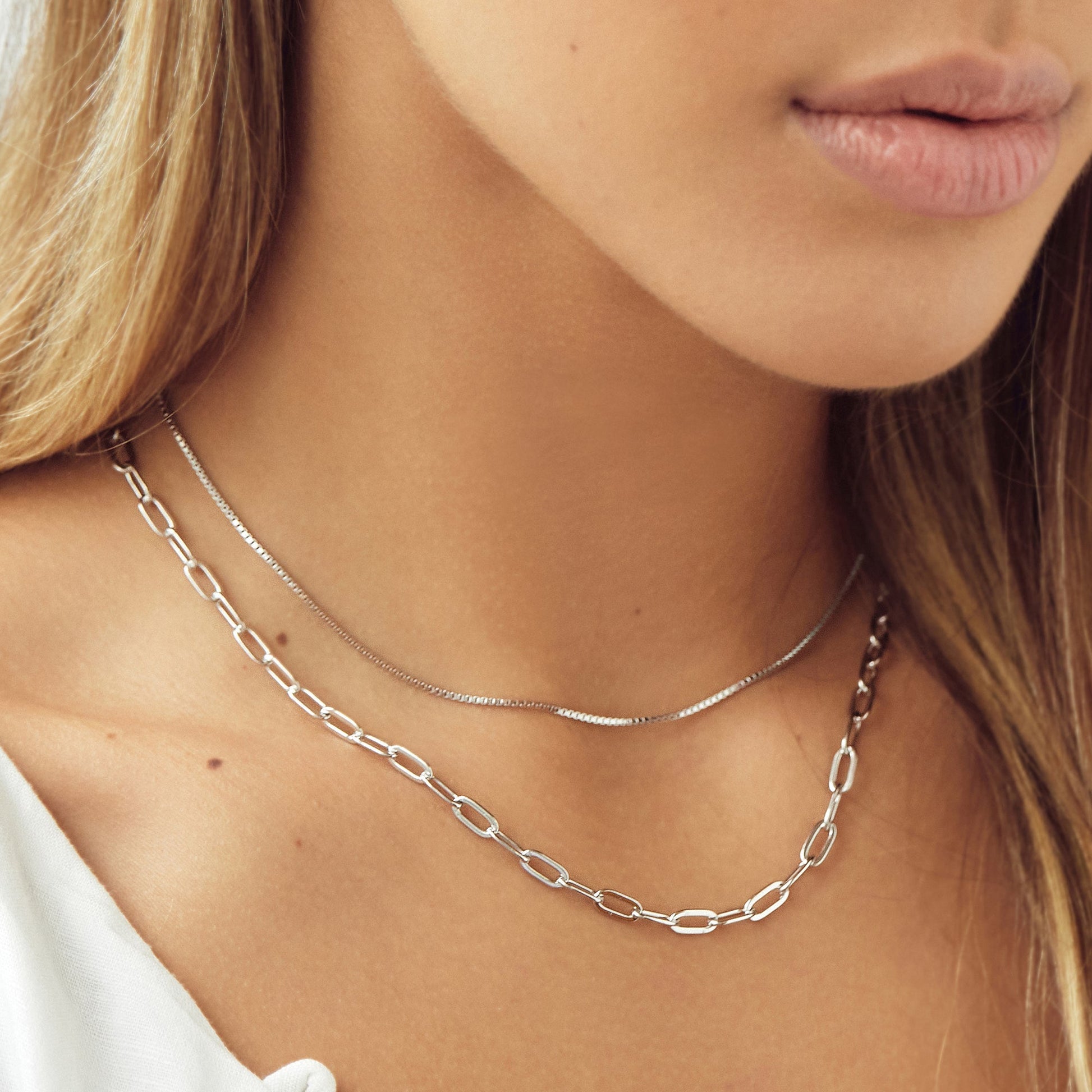 925 Sterling Silver Bernadette Chain Silver 3