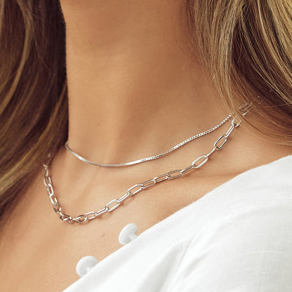 925 Sterling Silver Bernadette Chain Silver 4