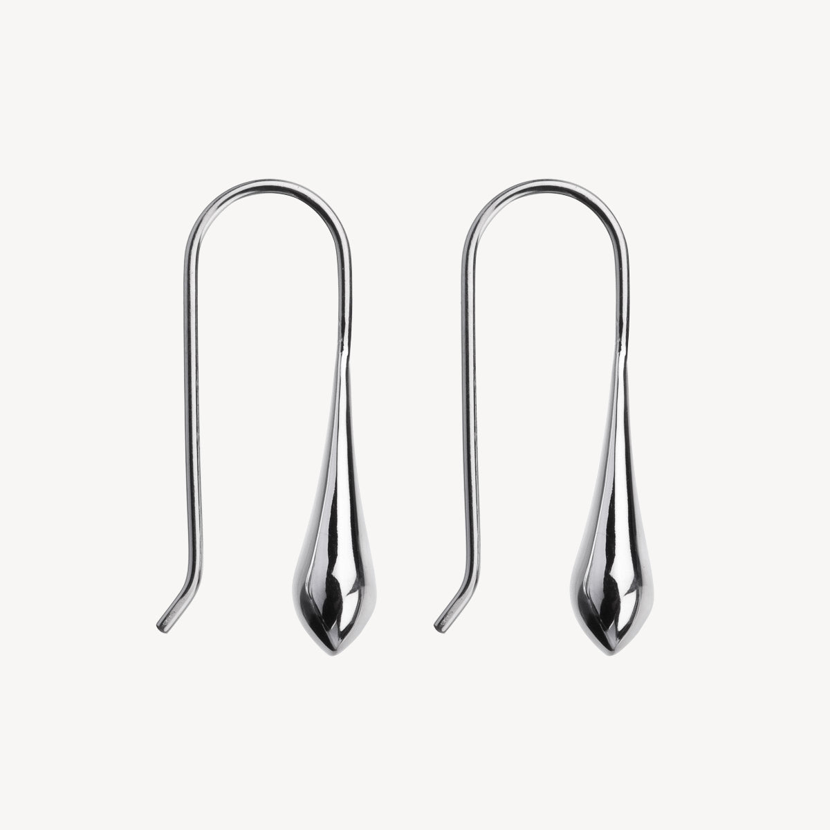 My Silent Tears Teardrop Silver Earring 10