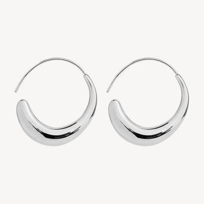 Flow Silver Earring 4