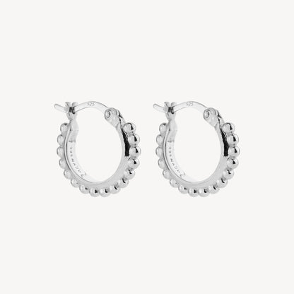 Chia Hoop Silver Earring 1