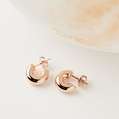 Moonbow Stud Silver Earrings 10