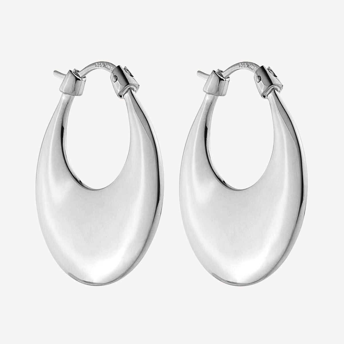 Cresence Hoop Earrings 1