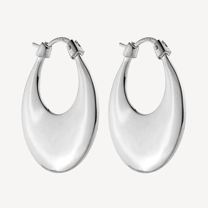 Cresence Hoop Earrings 1