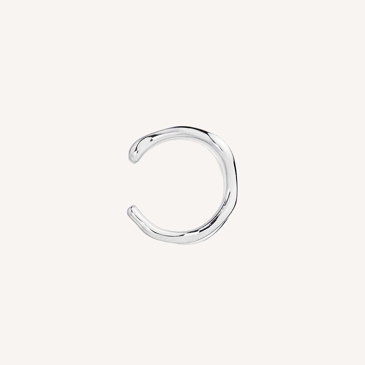 Dune Small Ear Cuff Silver earring 3