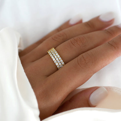 925 Sterling Silver Elle Ring Set 3