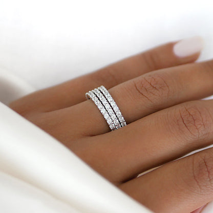 925 Sterling Silver Elle Ring Set 2