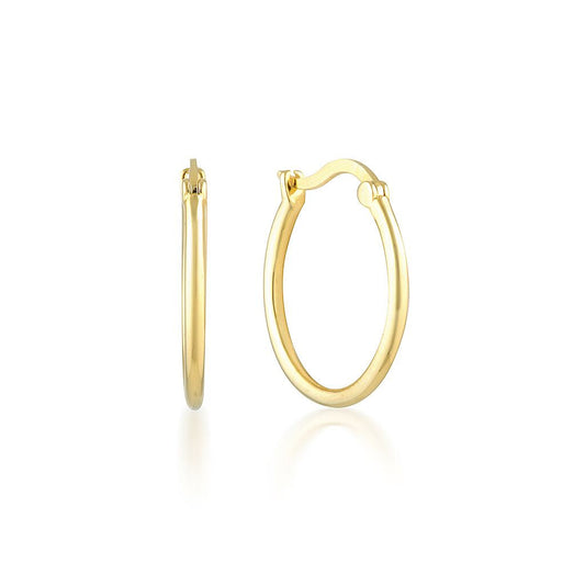 925 Sterling Silver Erin Hoops 1