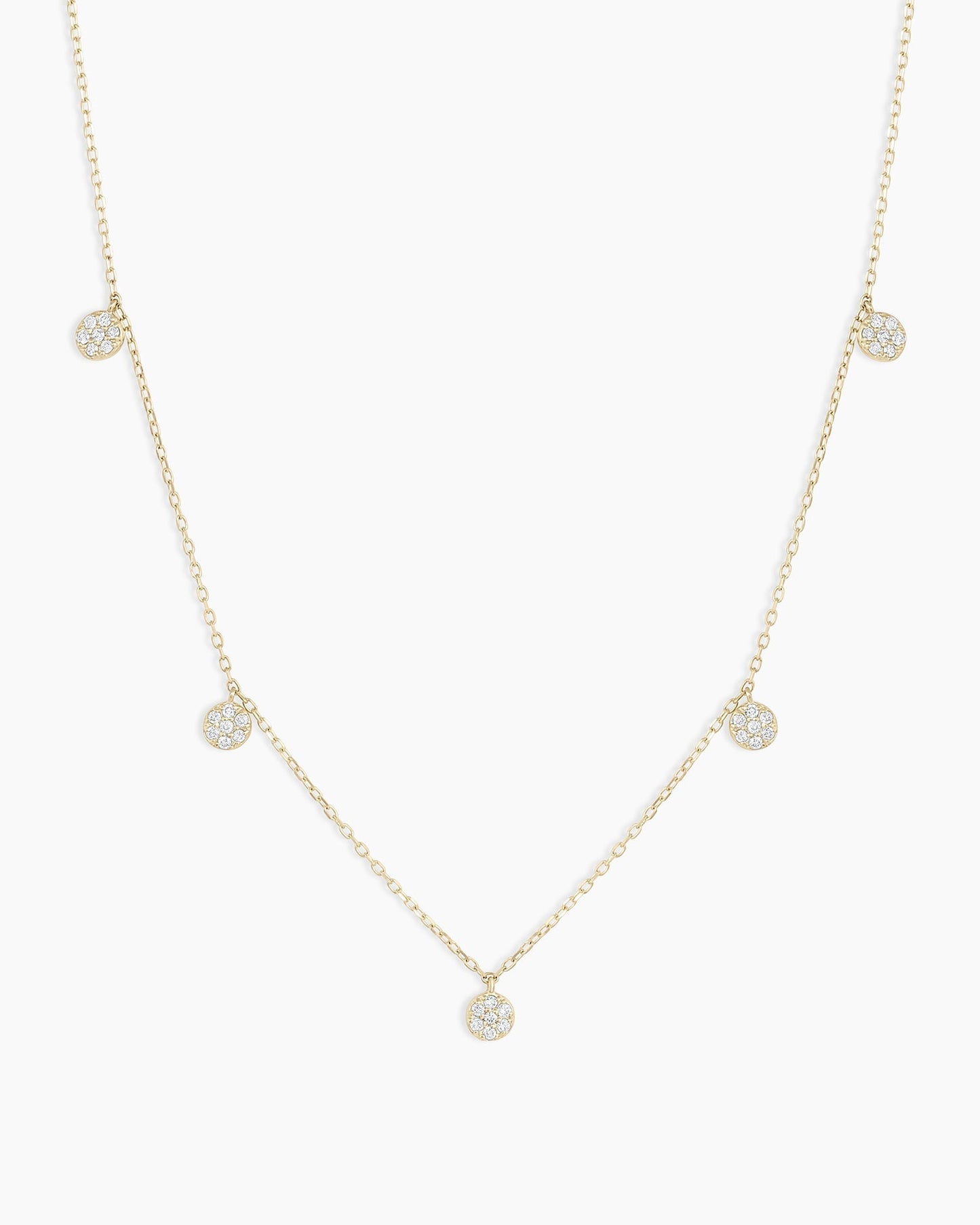 Diamond Pavé Flutter Necklace 1