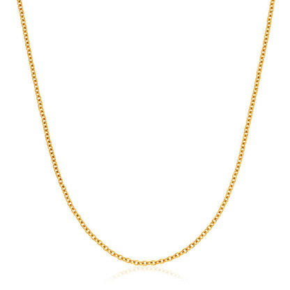 Sleek Sterling Silver Fine Chain Necklace: Effortless Elegance 7