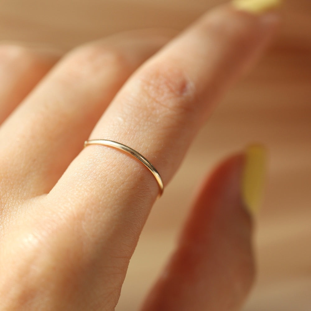 925 Sterling Silver Minimal Band 3