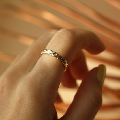 Sterling Silver Helix Ring 3