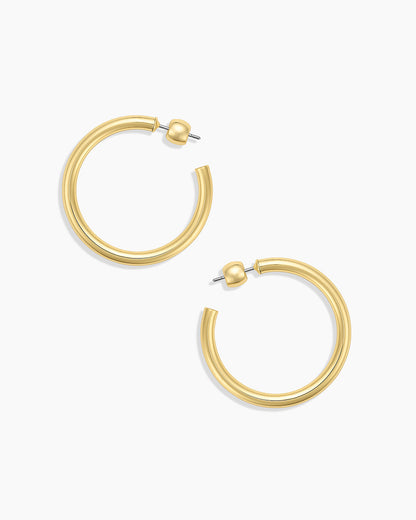 925 Sterling Silver Carter Hoops  Earrings 4