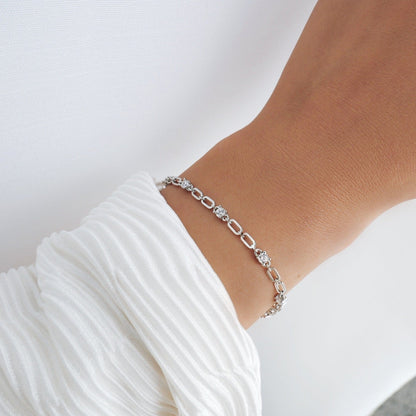 925 Sterling Silver Jacinta Bracelet Silver 3