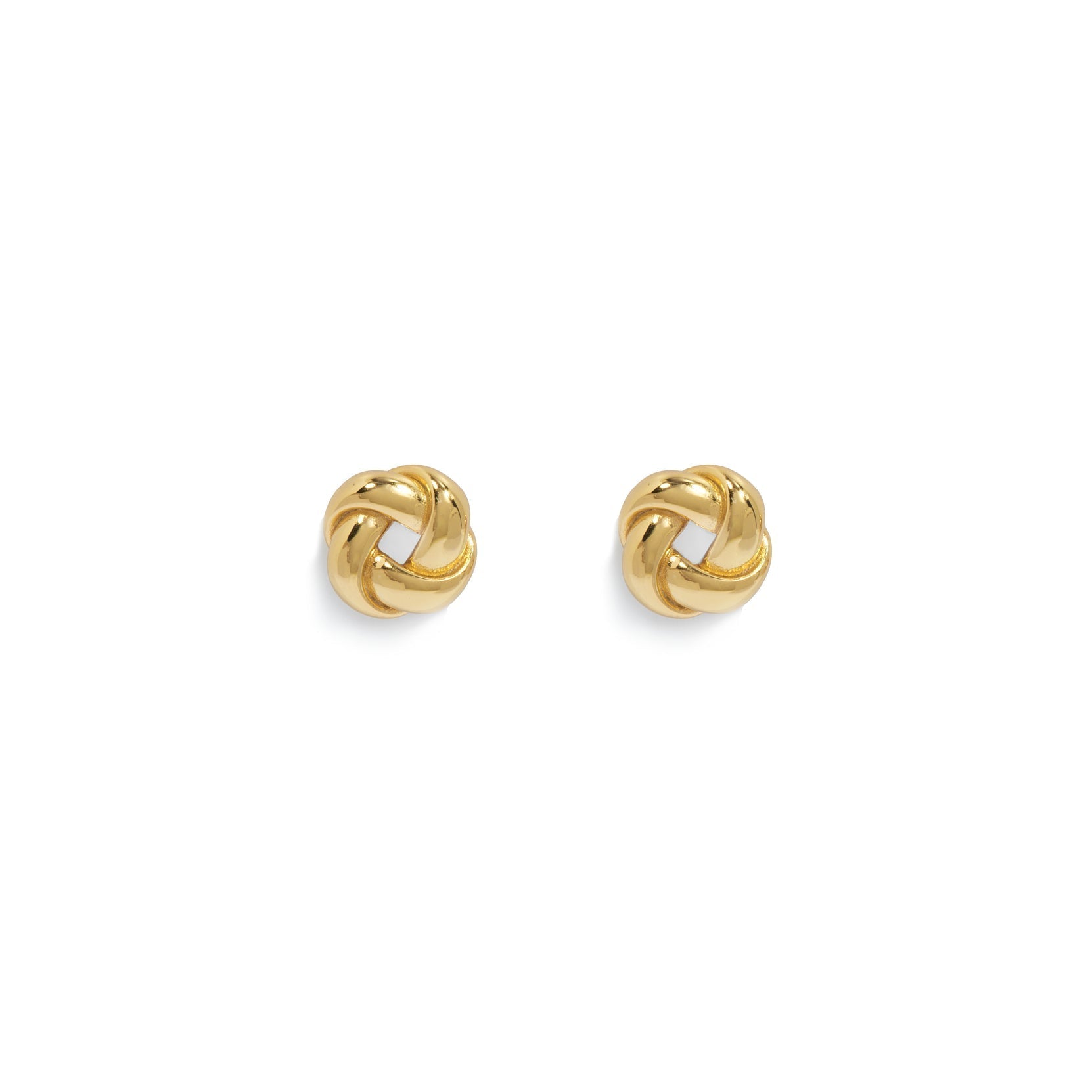 Sterling Silver Twisted Studs Earrings: Subtle Elegance 1