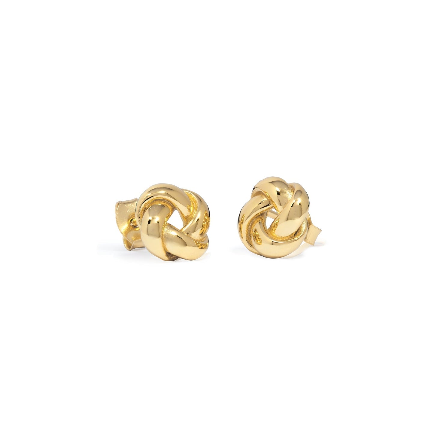 Sterling Silver Twisted Studs Earrings: Subtle Elegance 4