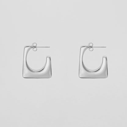 925 Sterling Silver Nola Square Earrings 3