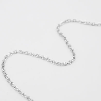 925 Sterling Silver Classic Link Necklace 8