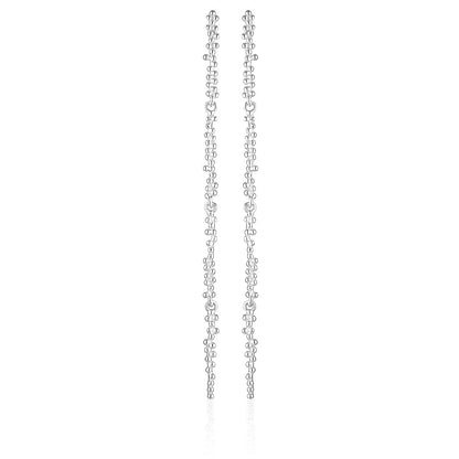 925 Sterling Silver Paros Drop Earrings 1