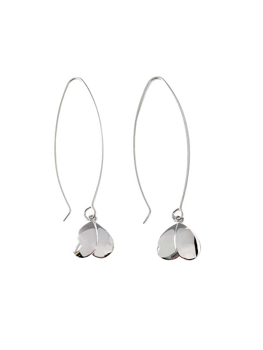 925 Sterling Silver Fly With Me Earrings, Silver 1