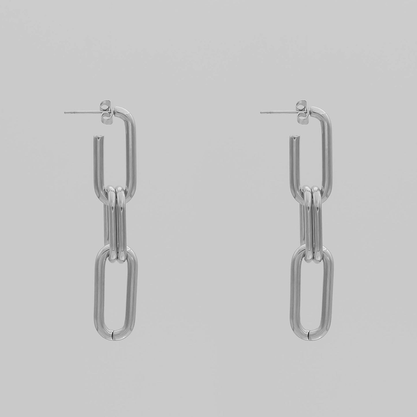 925 Sterling Silver Sadie Link Earrings 6