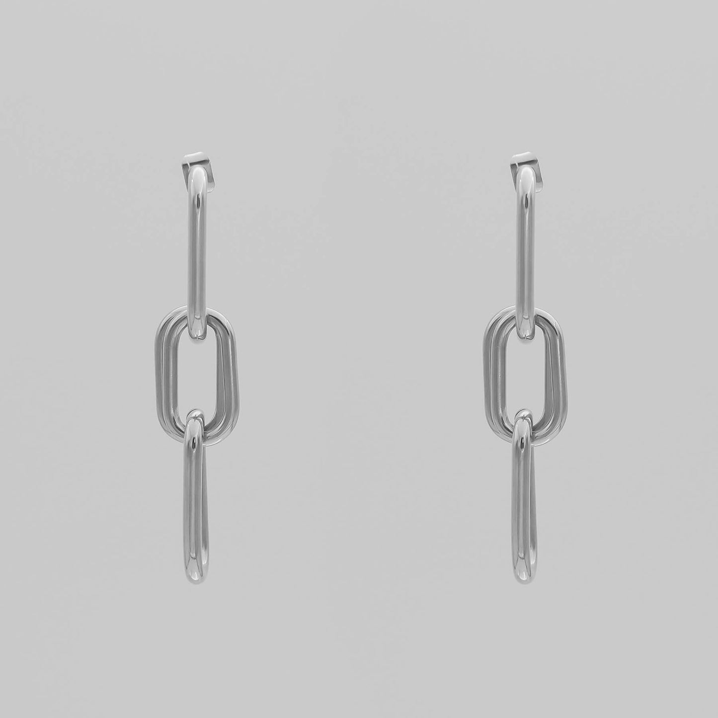 925 Sterling Silver Sadie Link Earrings 8