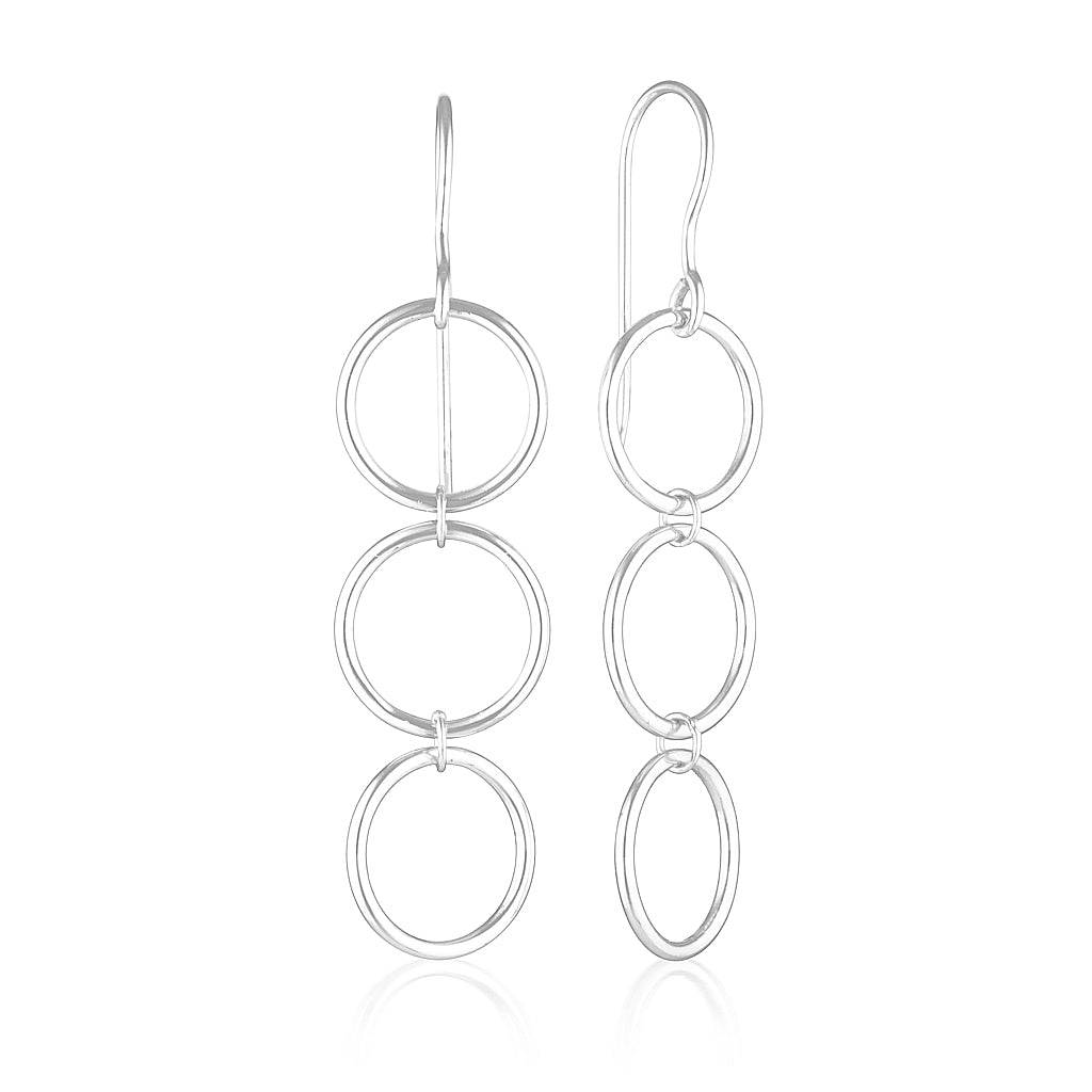 925 Sterling Silver Serena Drop Earrings 1