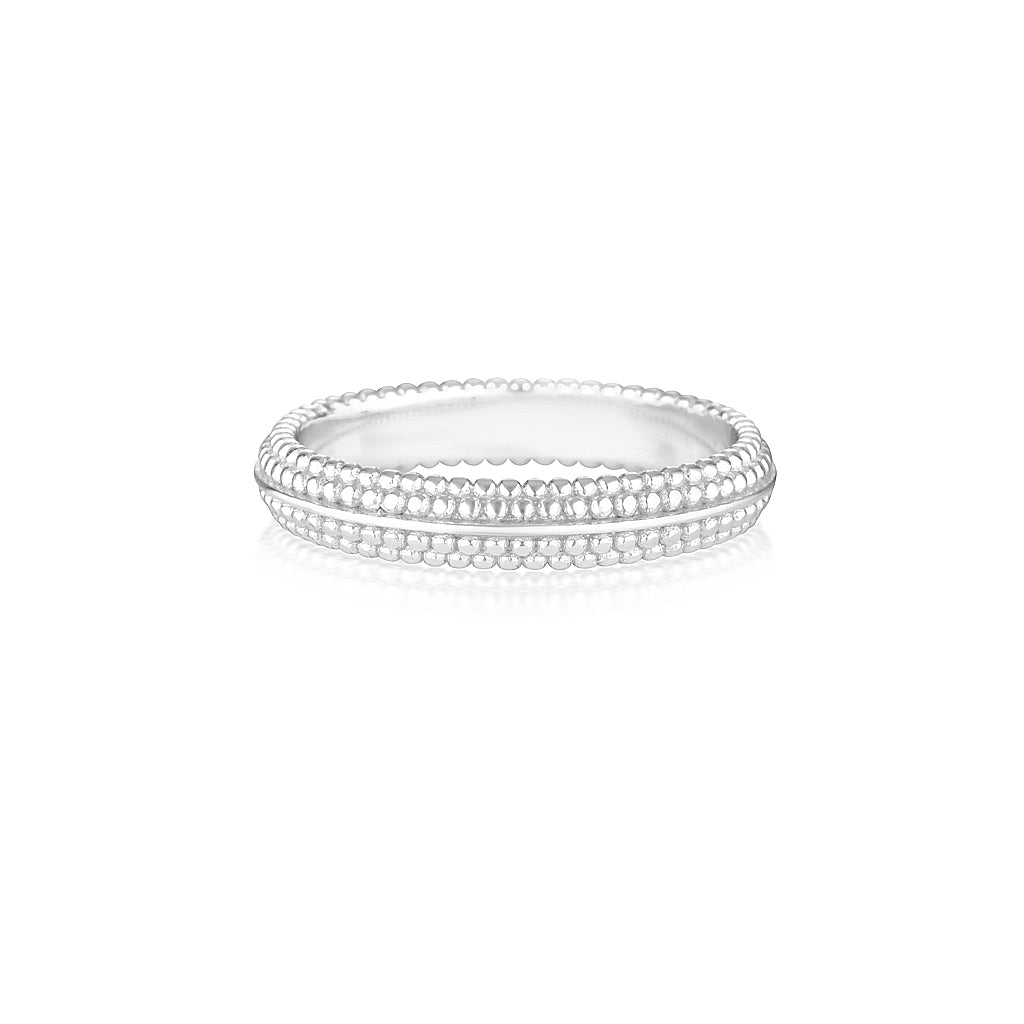 925 Sterling Silver Anti Paros Wedding Band 1