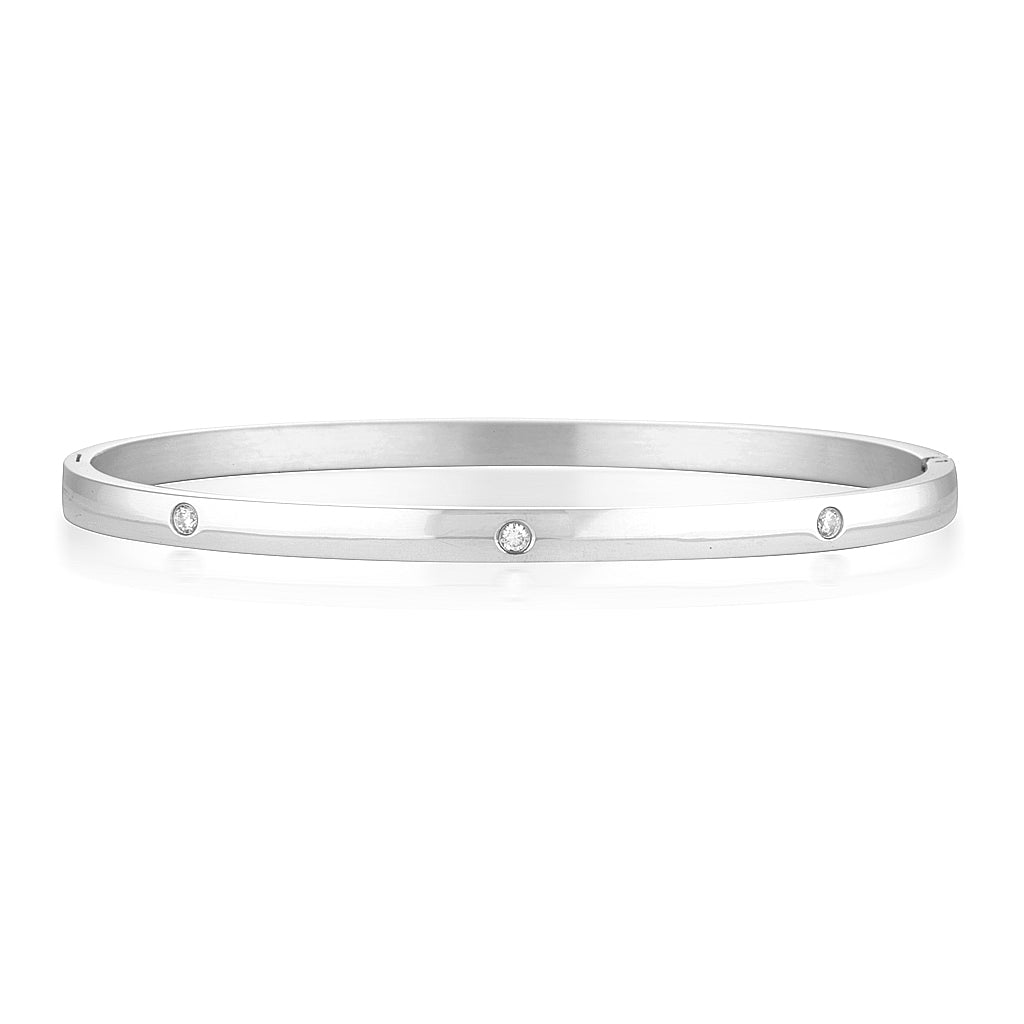 925 Sterling Silver Yolanda Bangle 1