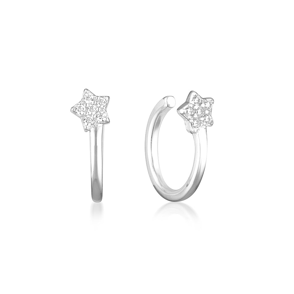 925 Sterling Silver Estella Ear Cuff 1