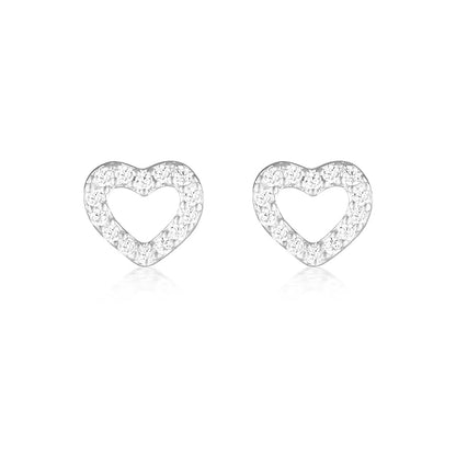 925 Sterling Silver Bella Earrings Silver 1